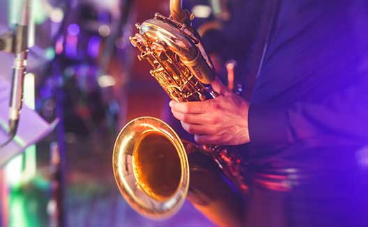 saxophone player